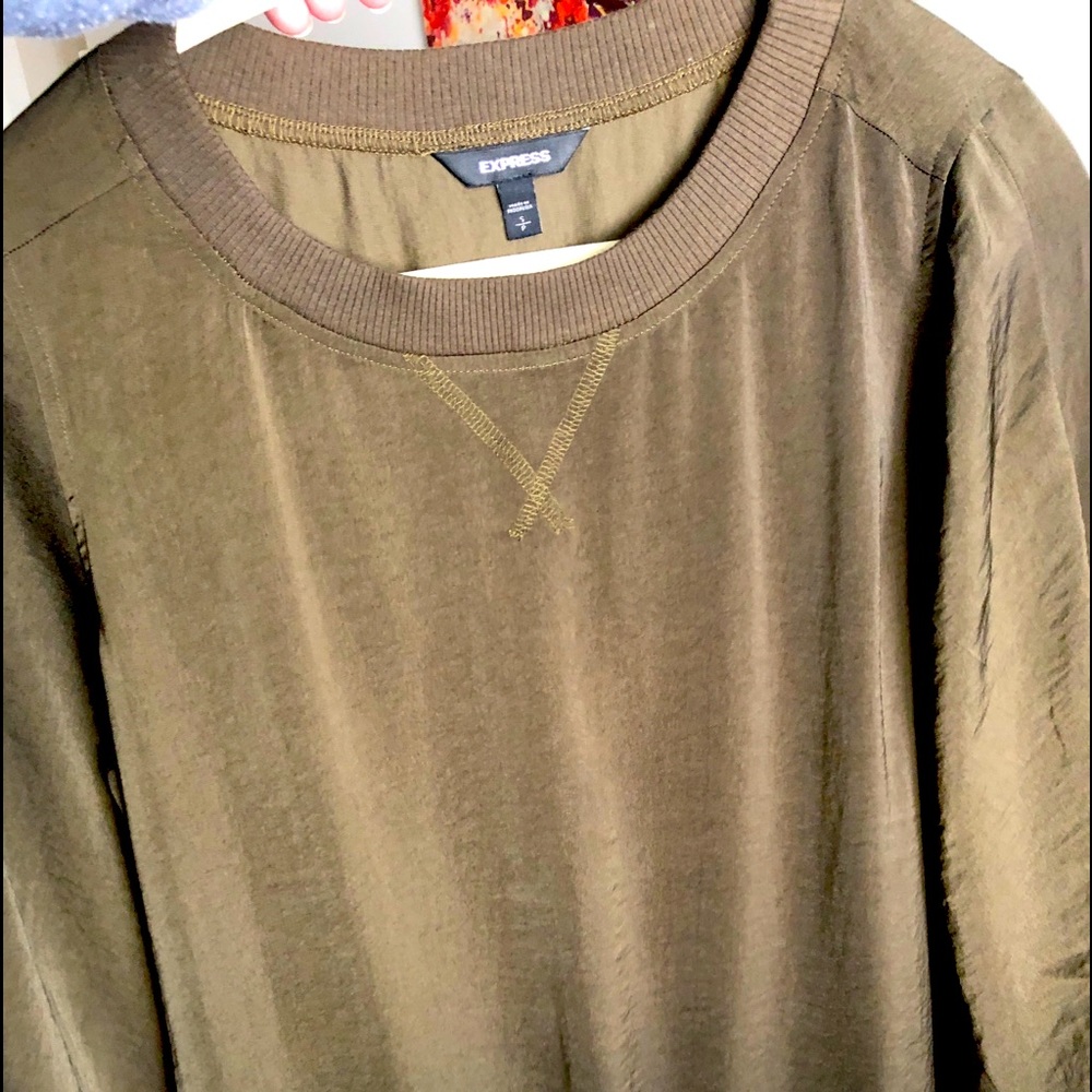Express silk top